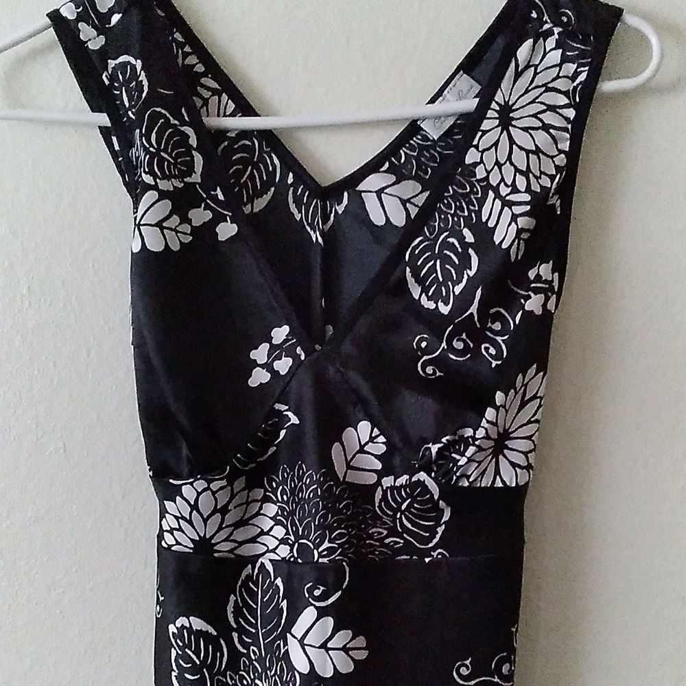 Sexy elegant black blouse.